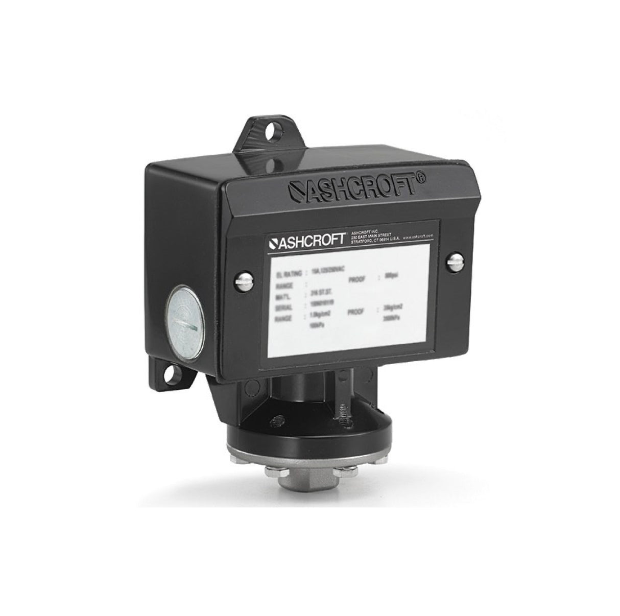 Interruptor de temperatura Tipo 400 Ashcroft