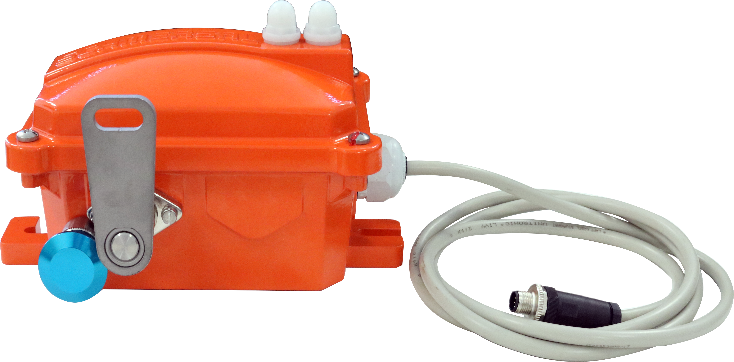 Paro de emergencia por cable para banda transportadora versión LED + rearme mismo lado Z3Z 500 22YR-G110V Schmersal