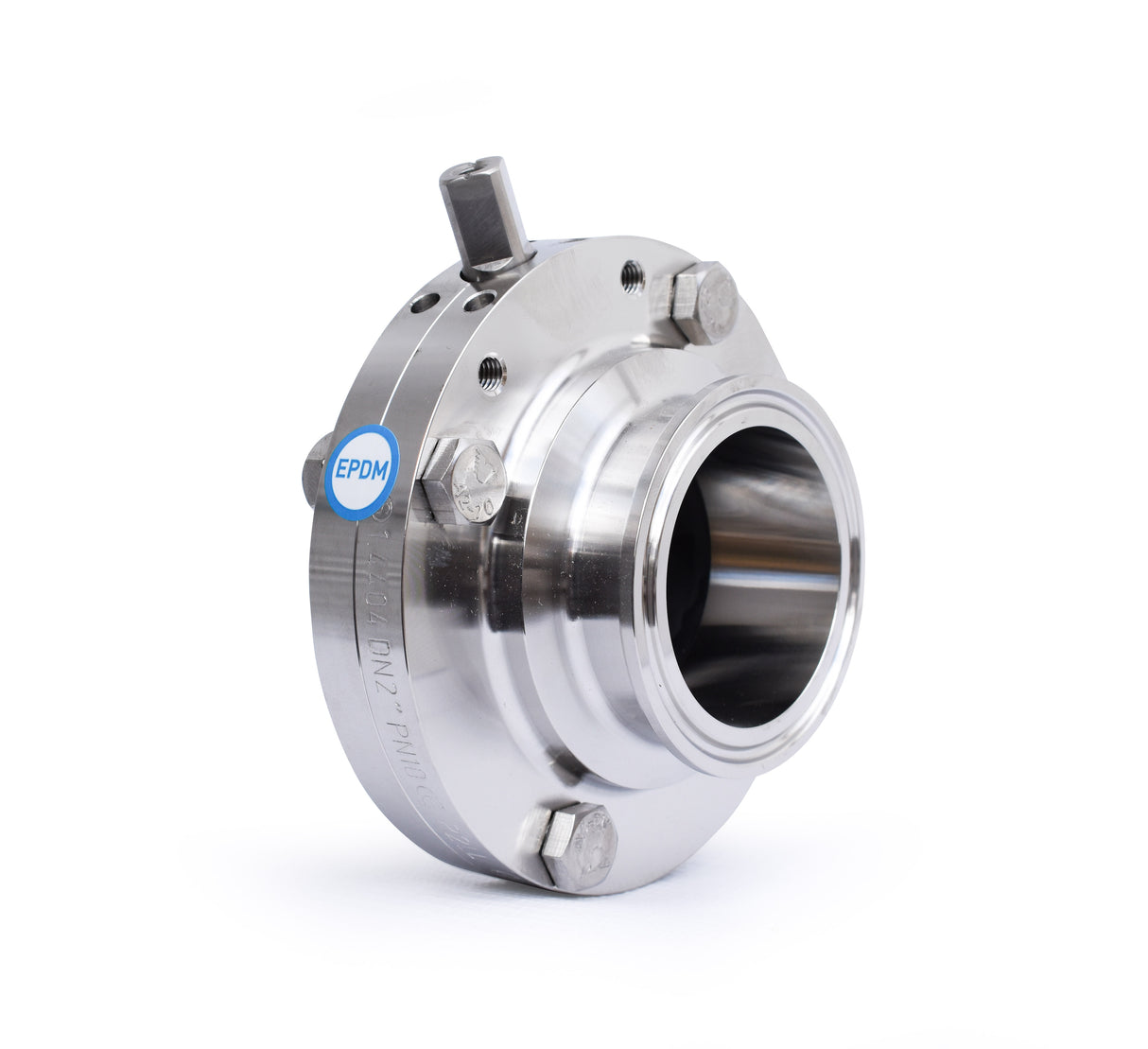 Válvula de Mariposa Higiénica de 2 1/2" de diámetro modelo K 588 Pentair SÜDMO