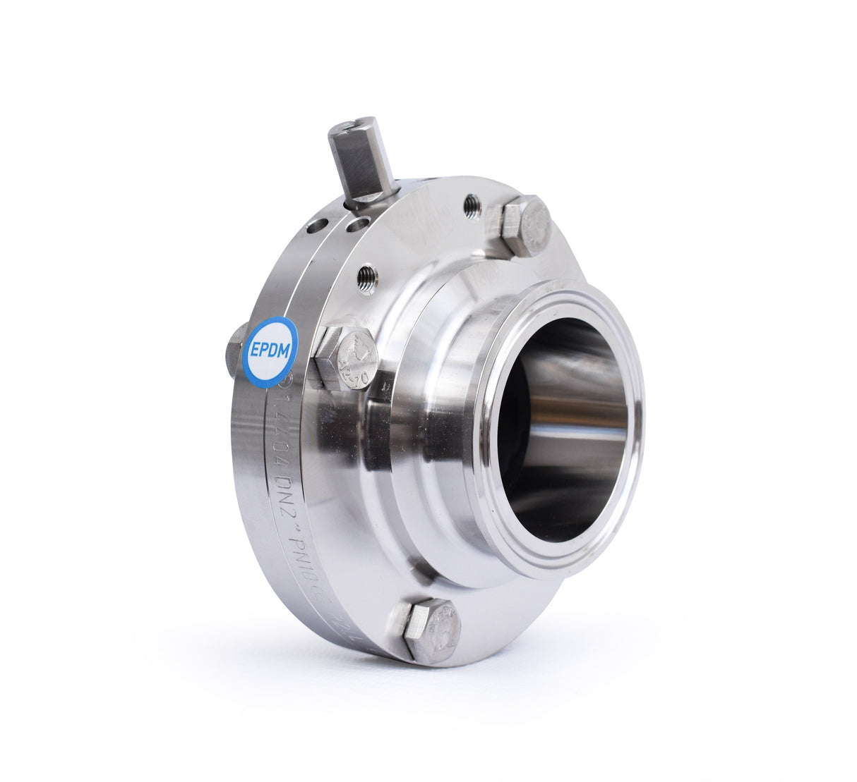 Válvula de Mariposa Higiénica de 1 1/2" de diámetro K688 Pentair SÜDMO