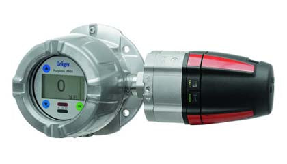 Transmisor fijo para detección de gases explosivos con sensor IR Polytron 8700 Dräger