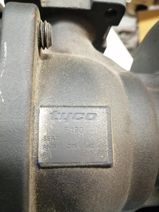 Válvula de Bola TYCO -  Modelo 190 de 2" Bridada Cuerpo en Acero al Carbón