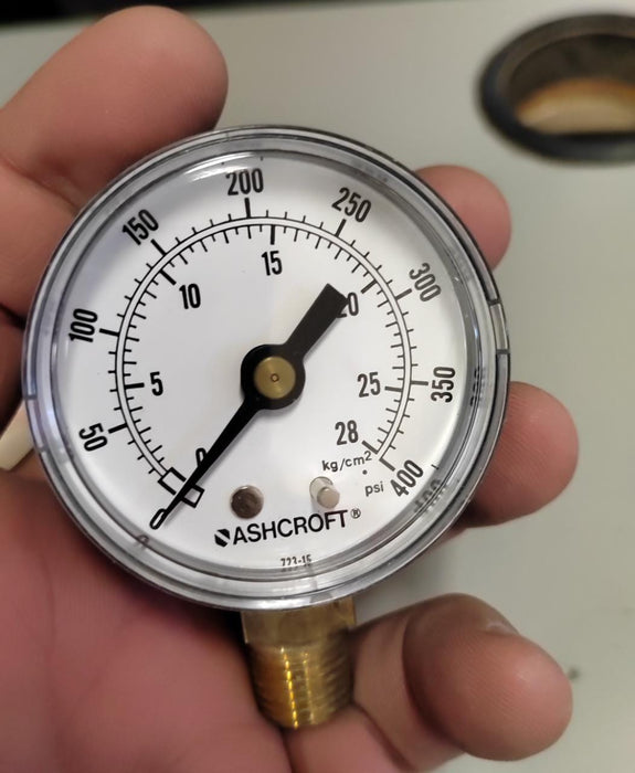 Manómetro tipo bourdon de 2" de diámetro Ashcroft