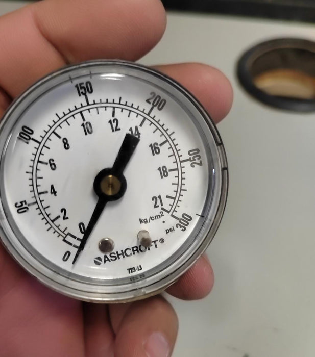 Manómetro tipo bourdon de 2"de diámetro Ashcroft