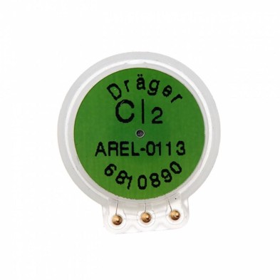 Sensor detector de cloro (Cl) DrägerSensor XXS CI2