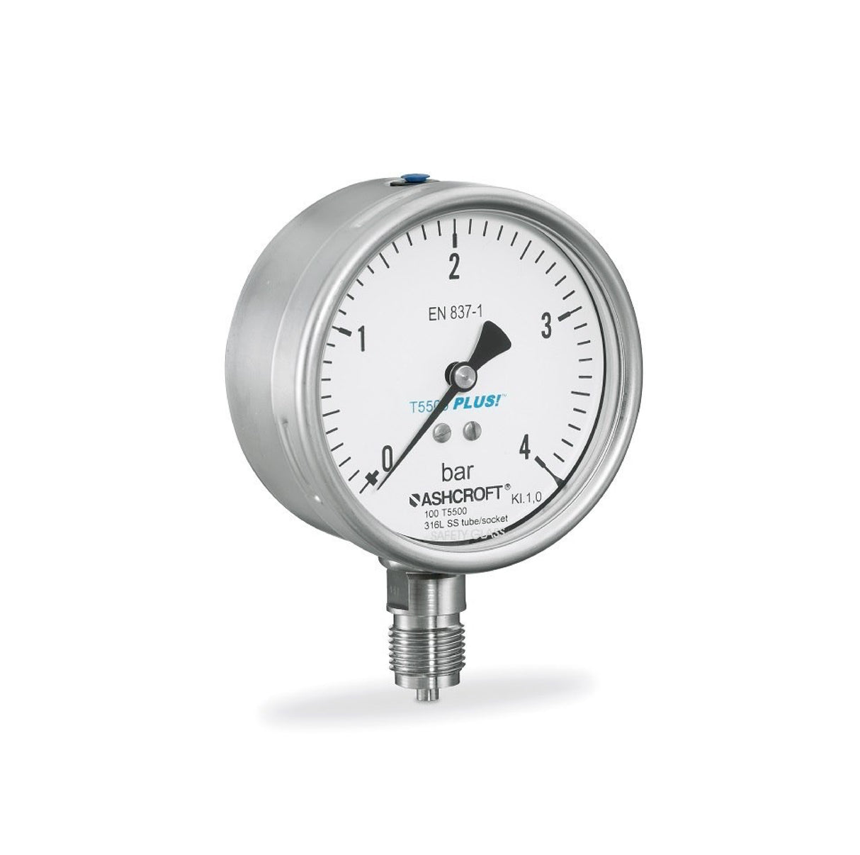 Manómetro de 100 mm de 0 a 42 kg/cm2 Ashcroft