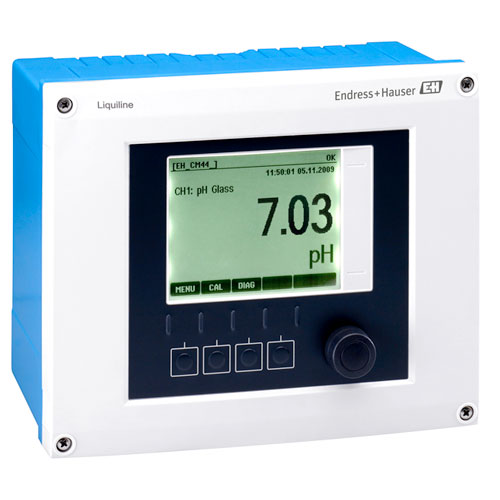Transmisor multiparamétrico para análisis de líquidos CM442 Endress Hauser